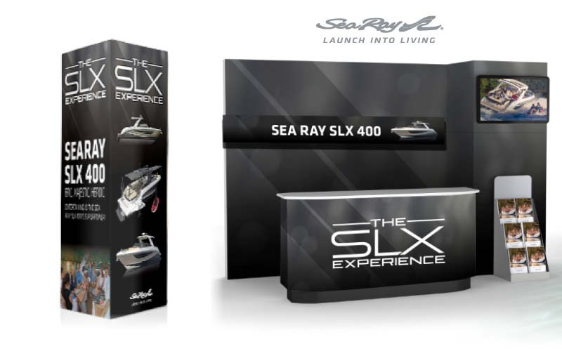 SeaRay SLX Event Signage