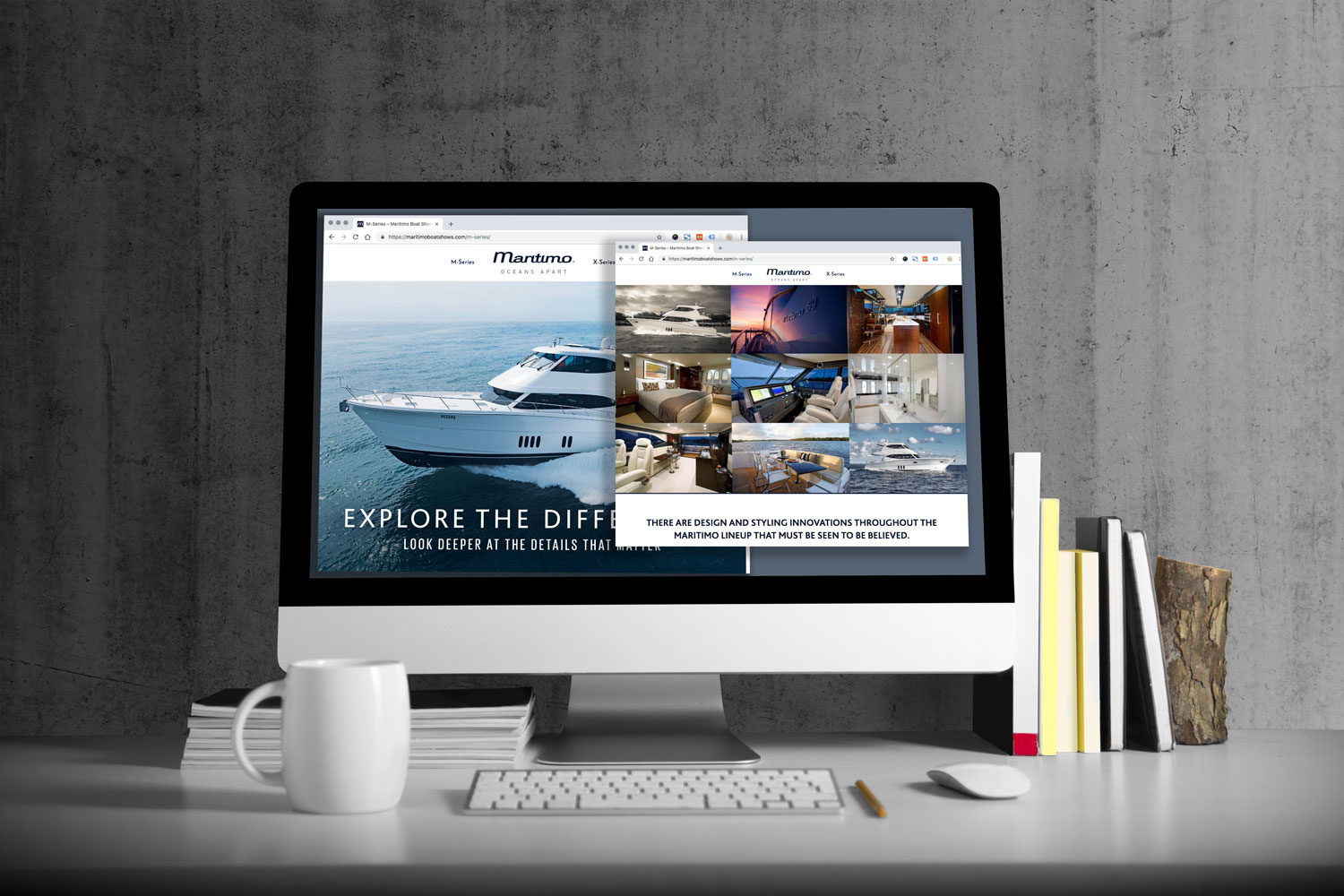 Maritimo Boat Shows Landing Page