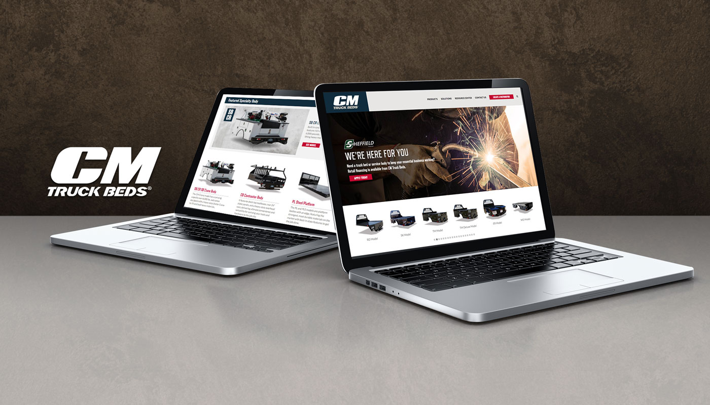CM Truck Beds Website Design